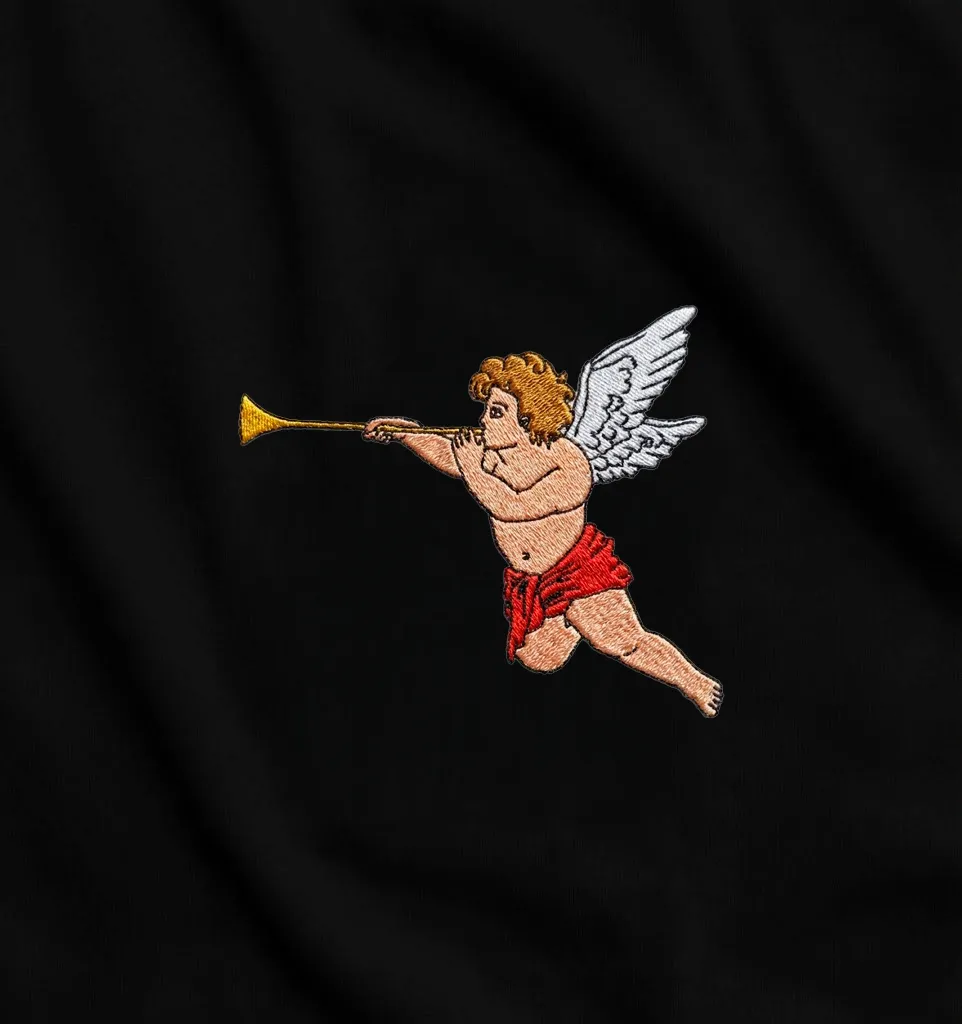 Angel with a trumpet hoodie - Thumbnail 2