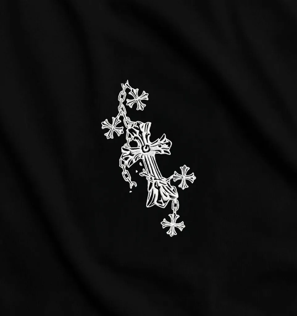 Gothic crosses Hoodie - Thumbnail 2