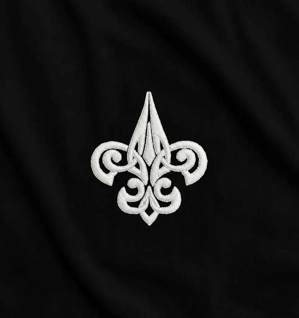 Royal Fleur de lis hoodie - Thumbnail 2